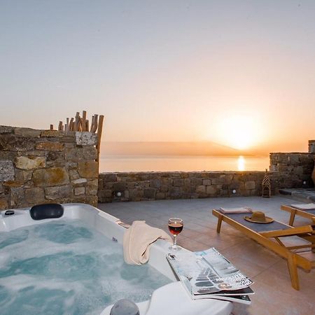 Appartamento Gorgeous Studio In Cycladic Architecture Overlooking The Aegean Houlakia  Esterno foto