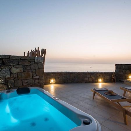 Appartamento Gorgeous Studio In Cycladic Architecture Overlooking The Aegean Houlakia  Esterno foto