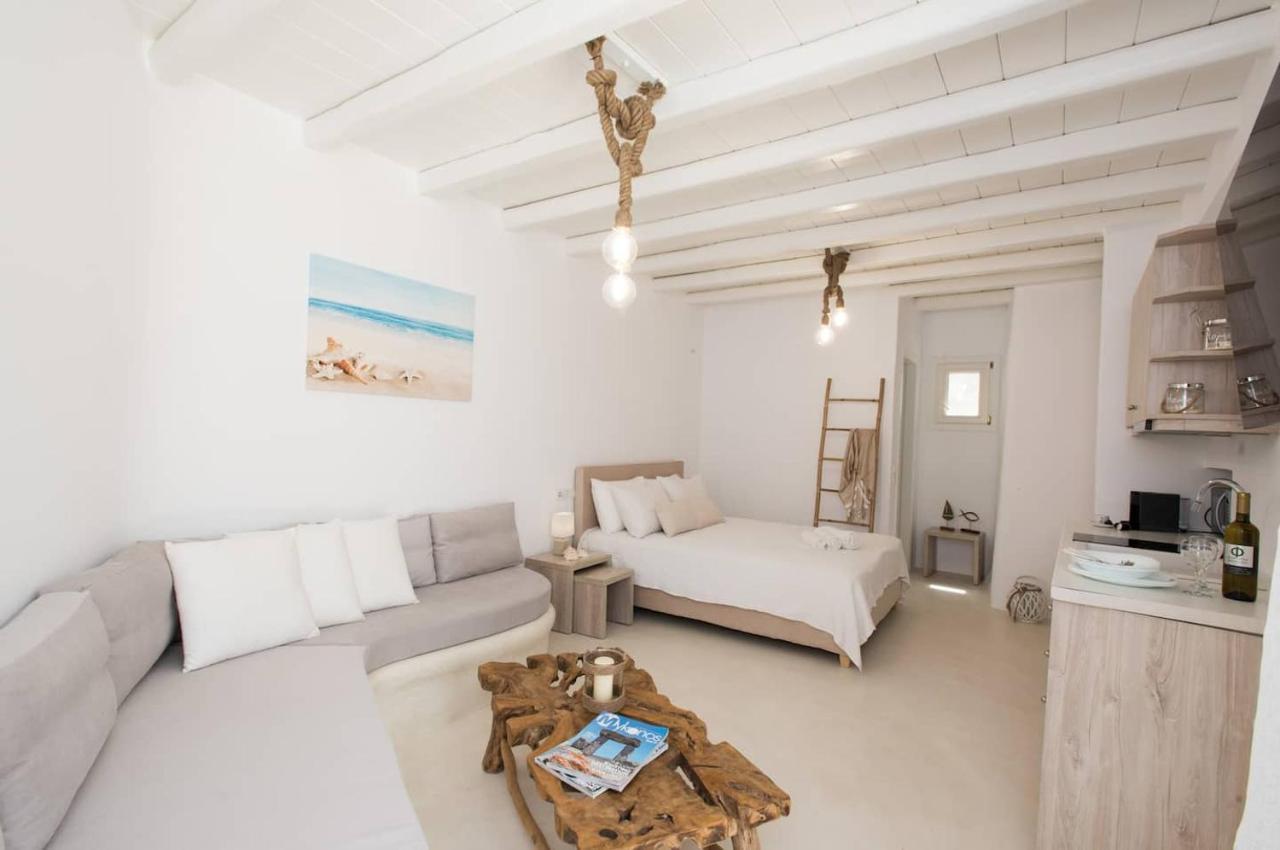 Appartamento Gorgeous Studio In Cycladic Architecture Overlooking The Aegean Houlakia  Esterno foto