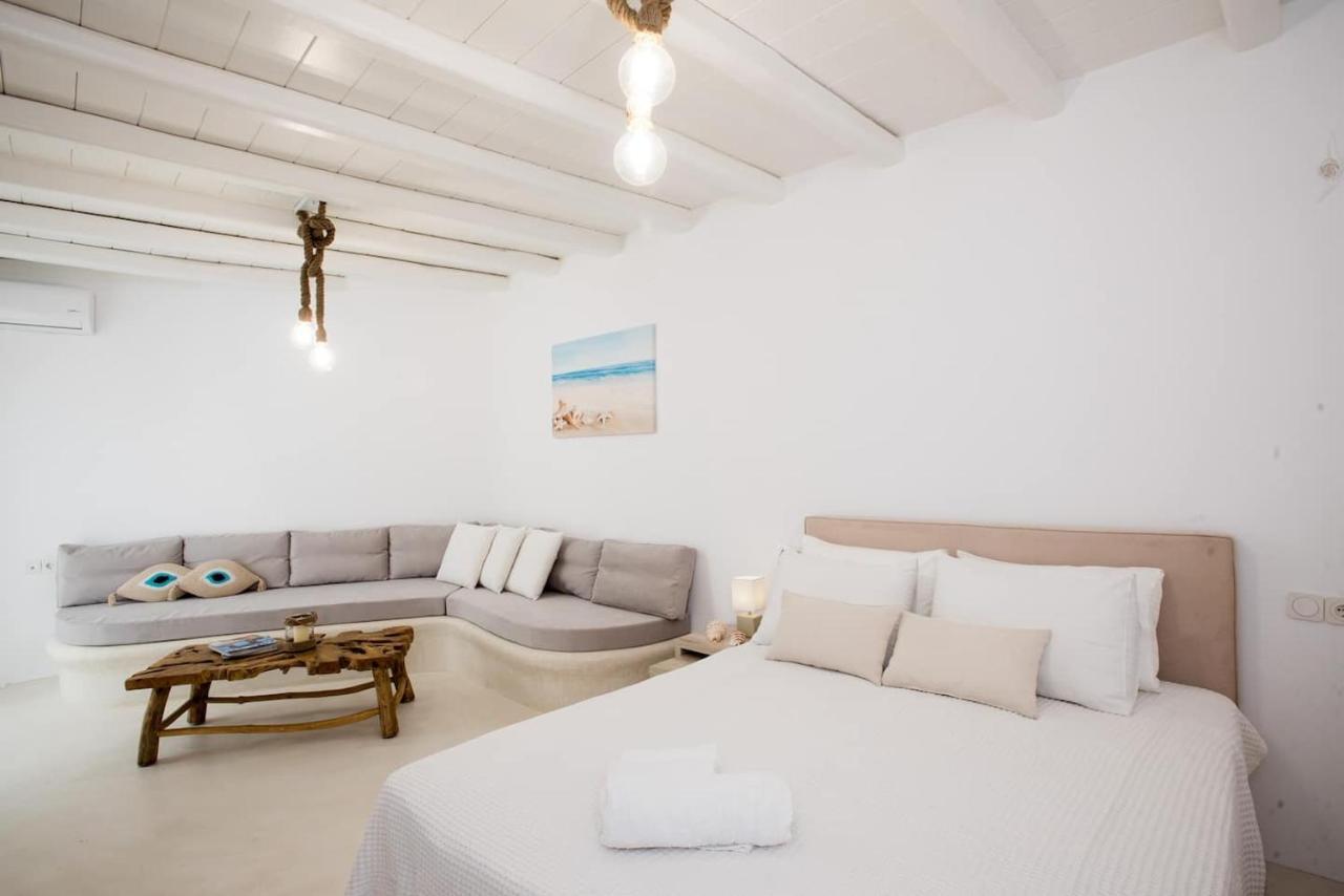 Appartamento Gorgeous Studio In Cycladic Architecture Overlooking The Aegean Houlakia  Esterno foto
